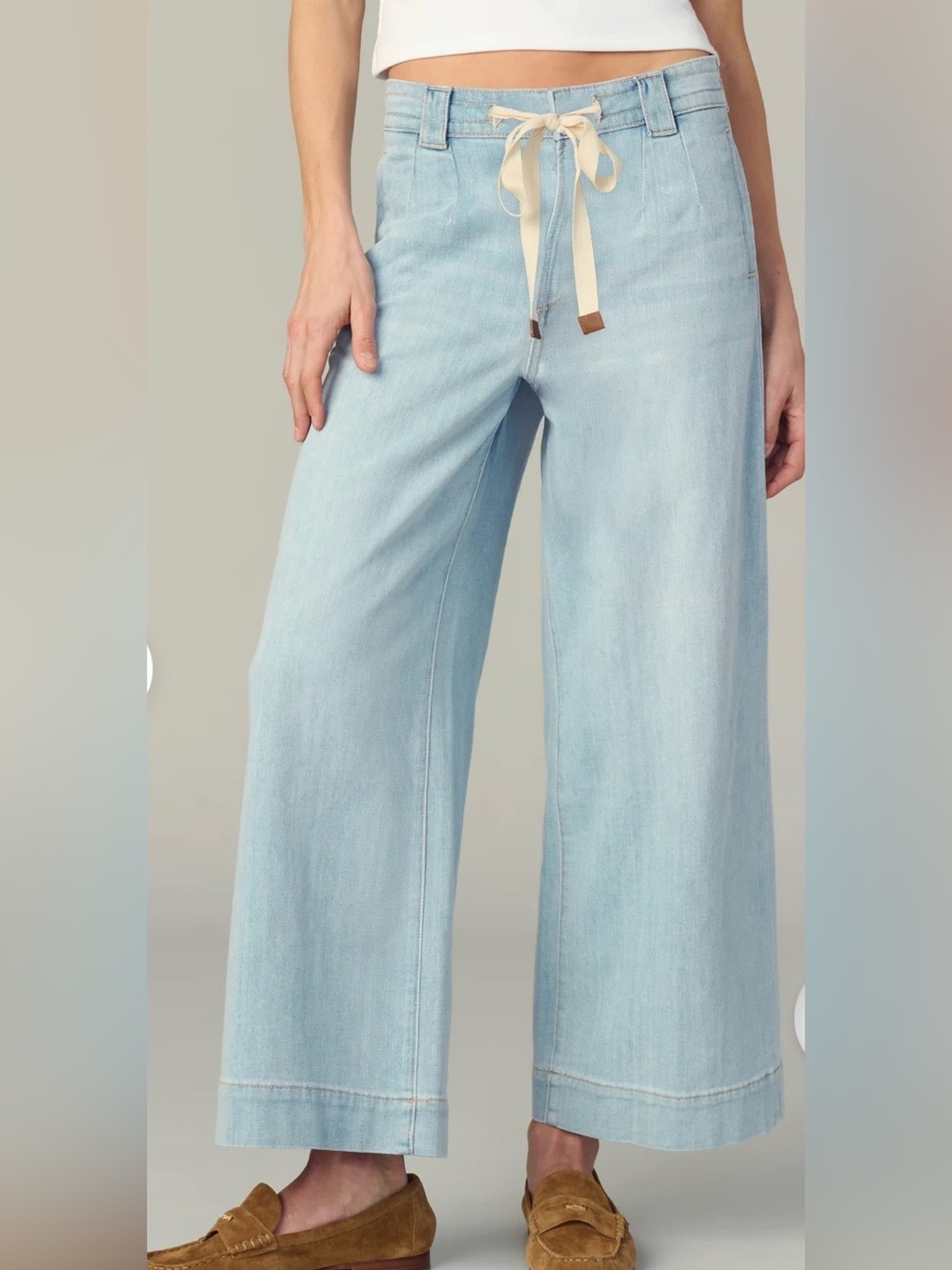 Joe's “The Addison” Wide Leg Cropped Pant